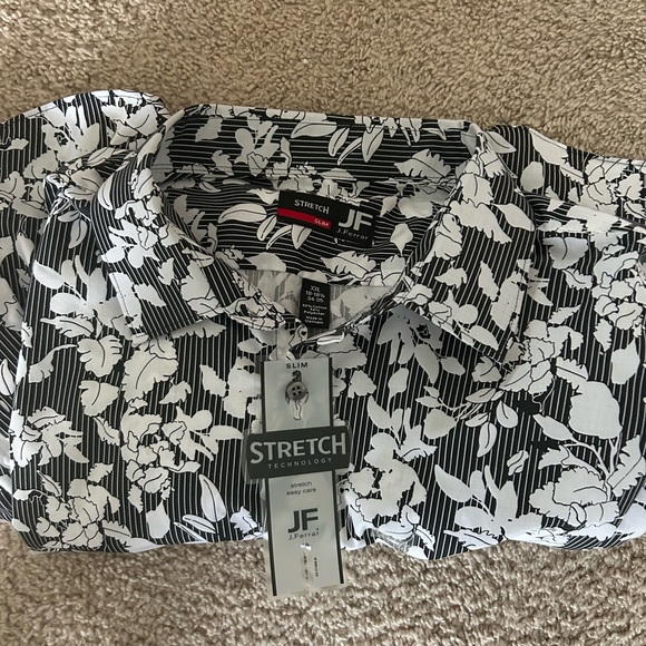 J Ferrar Men’s Dress Shirt XXL 18-181/2 34-35 - Picture 6 of 6